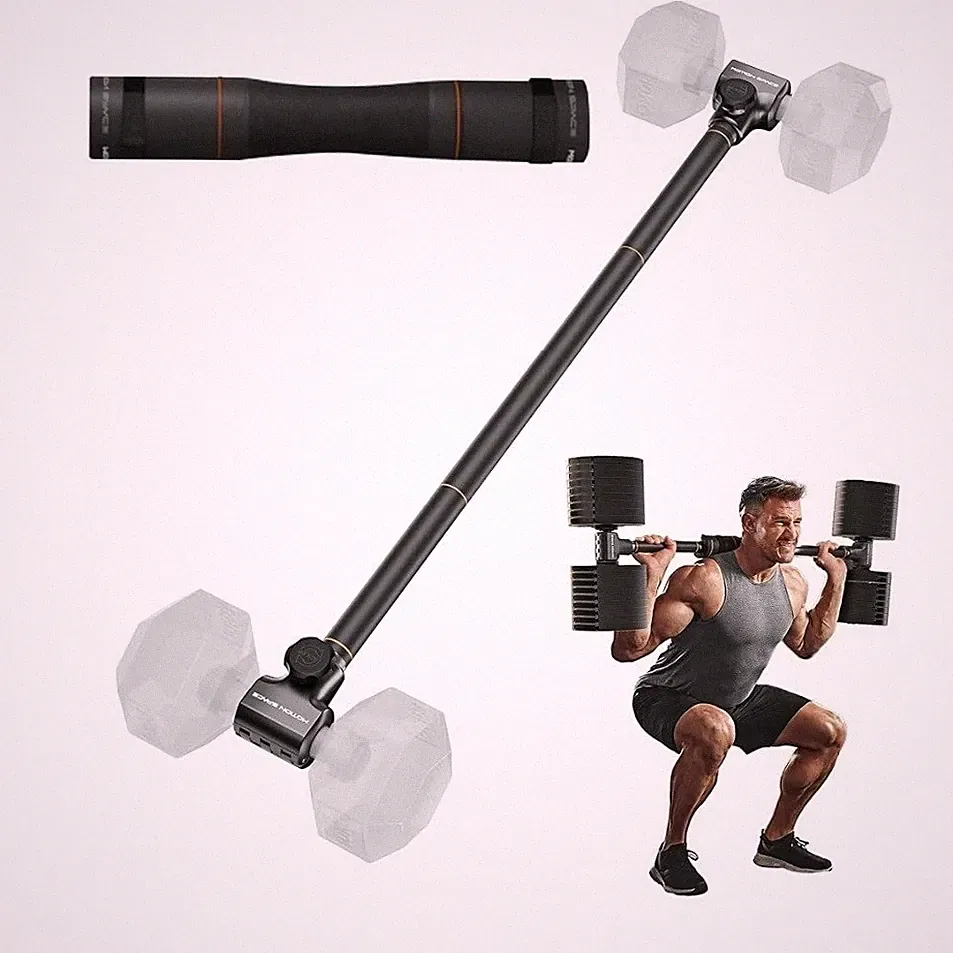 Motion Space Flexibell JLZ01Y Adjustable Dumbbell Converter Barbell & Kettlebell