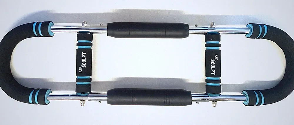 Mr Sculpt, Designed for chest compressions, shoulders, biceps, forearms, core.