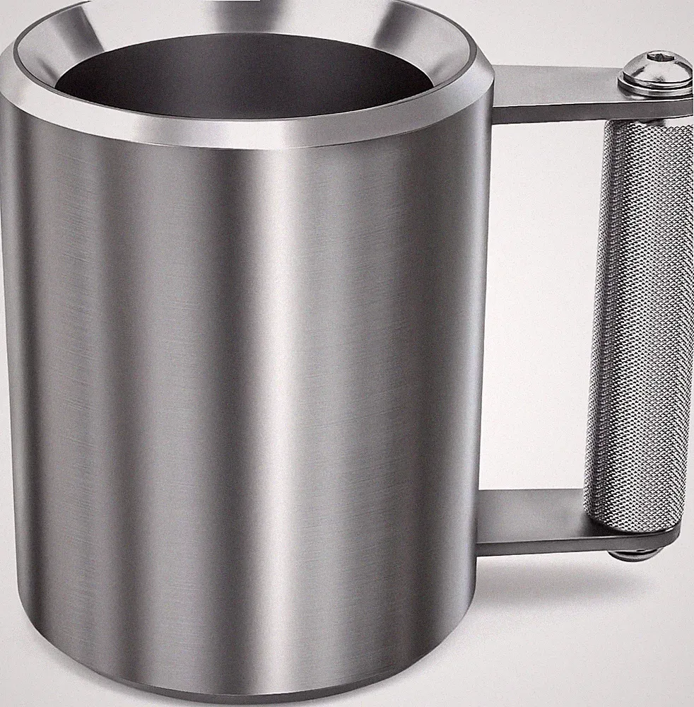 Mug,22Lb/ 10KG Stainless Steel Cup,Super Dumbbell Fitness Sports Mug,Gym Exercis