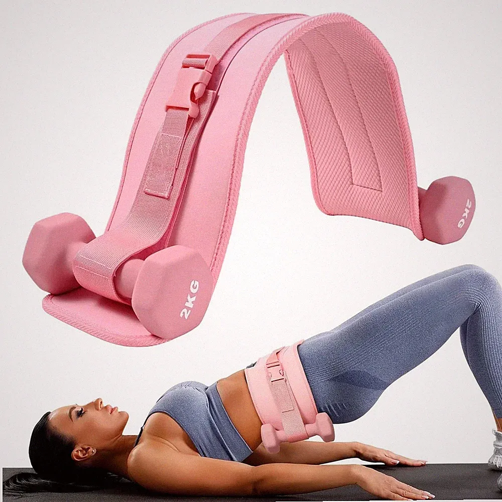 Multifunction Fitness Weight Belt for Dumbbells Kettlebells Plates Glute Hip Tra