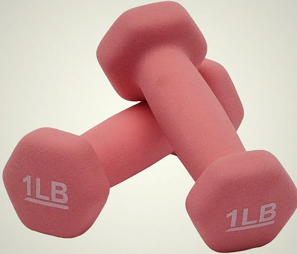 Neoprene Coated Hand Dumbbells Set For Home Gym Strength Workout Training New US