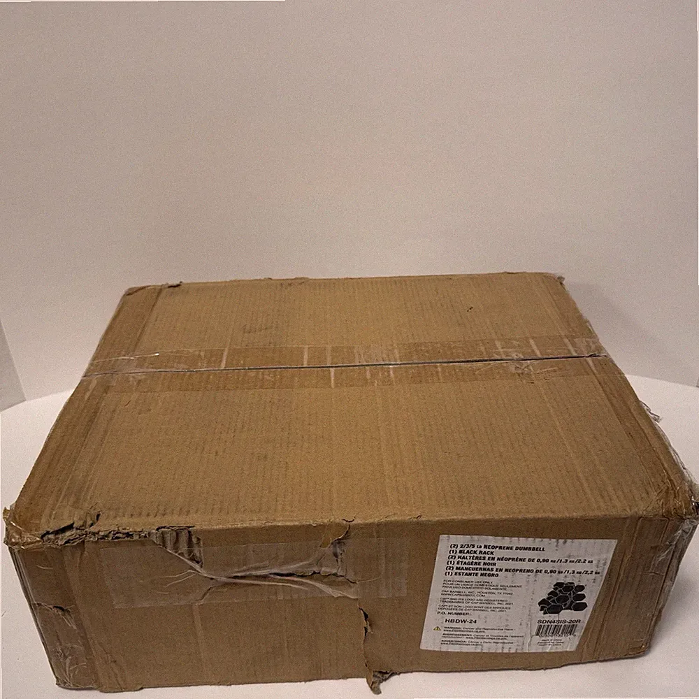 Neoprene Dumbbell Set (2) 2/3/5 Lb Dumbbells, With Rack, Stand, Open Box, New