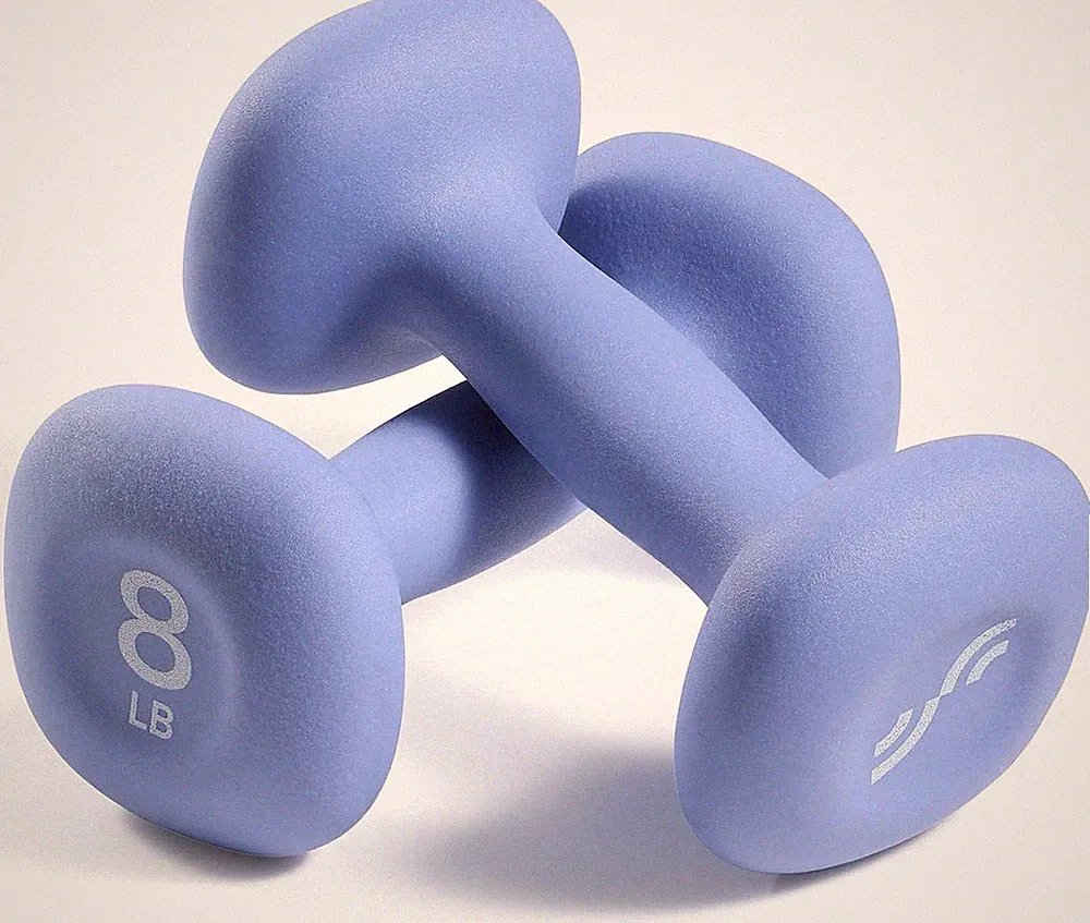 Neoprene Dumbbells for Women 5 Lbs