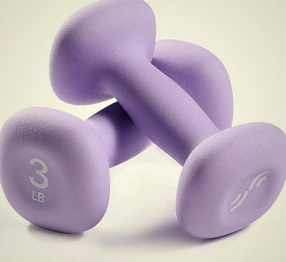 neoprene dumbbells for women 5 pounds