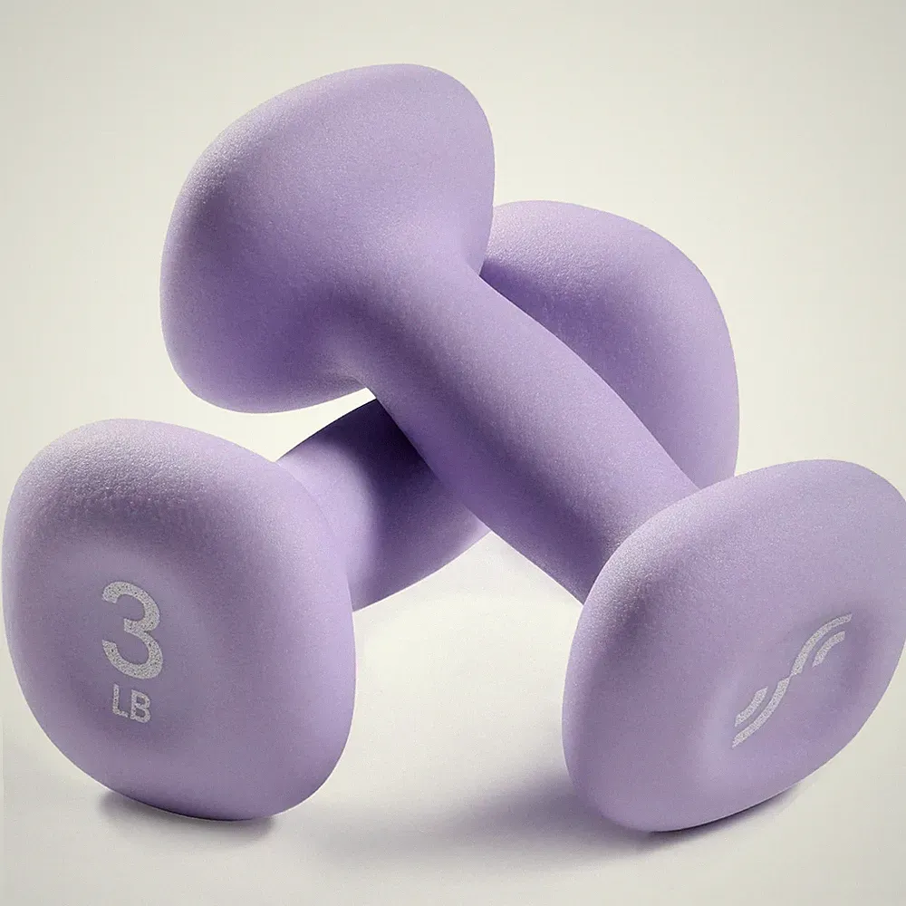 Neoprene Dumbbells Set of 2, 2,3, 5, 8, 10lb Hand Weights for Women, Non-Slip Er