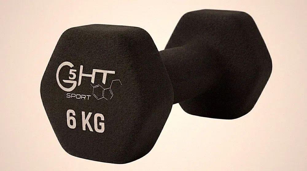 Neoprene Handlebar for Gym and HomeGym, Non-Slip, 0.5 to 6kg, P...