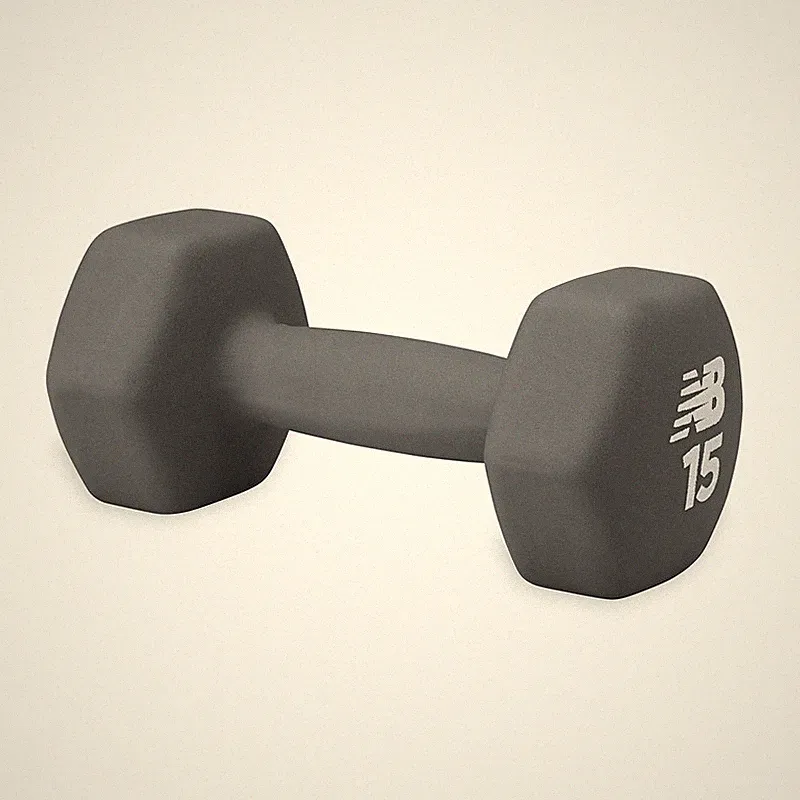 New Balance Balance Dumbbells Hand Weights Single - Neoprene Exercise Fitness