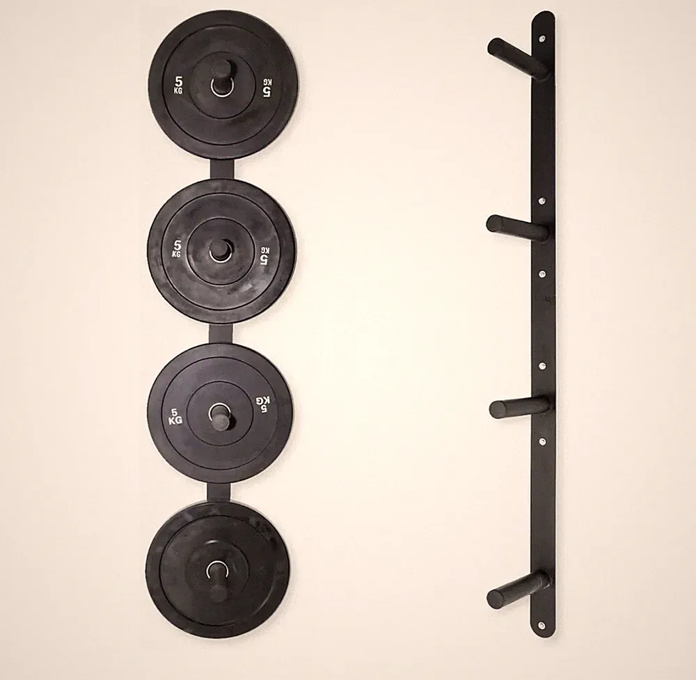 New Heavy Duty Rack For Weights & Plates Wall Mounted Home Gym Signature Fitness