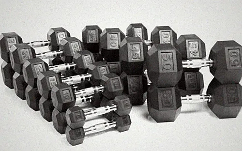 New ignite/cap Pair/single 10/15/20/25/30/35/40 Lb dumbbells RubberHex