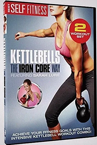NEW!! Kettlebells the Iron Core Way - 2 Volume Workout Set FREE Shipping!!