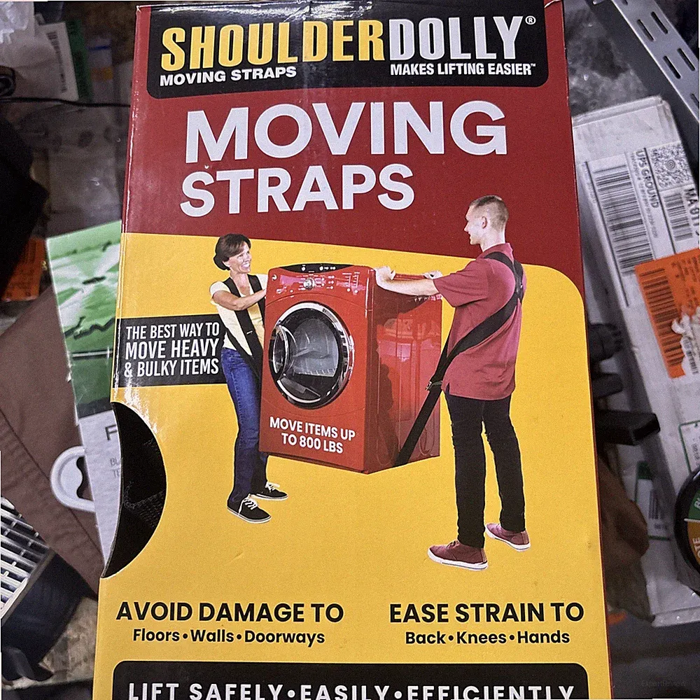 ~New Shoulder Dolly Moving Straps~ Lifting Strap for 2 Movers~ Up Too 800lbs