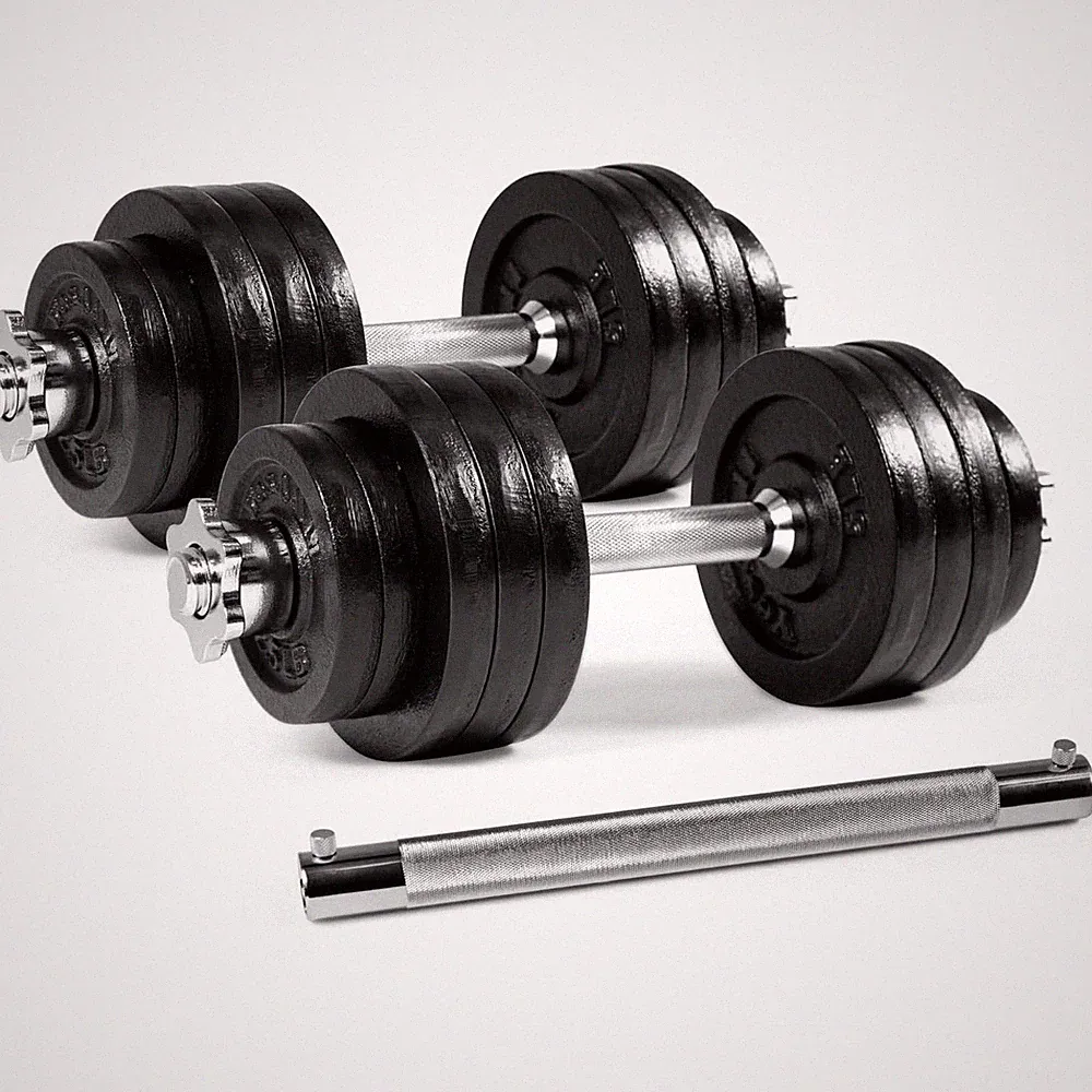 🔥 NEW - Yes4all 100 lb Adjustable Dumbell Set Pair *IN HAND* (50LB X 2) 🔥