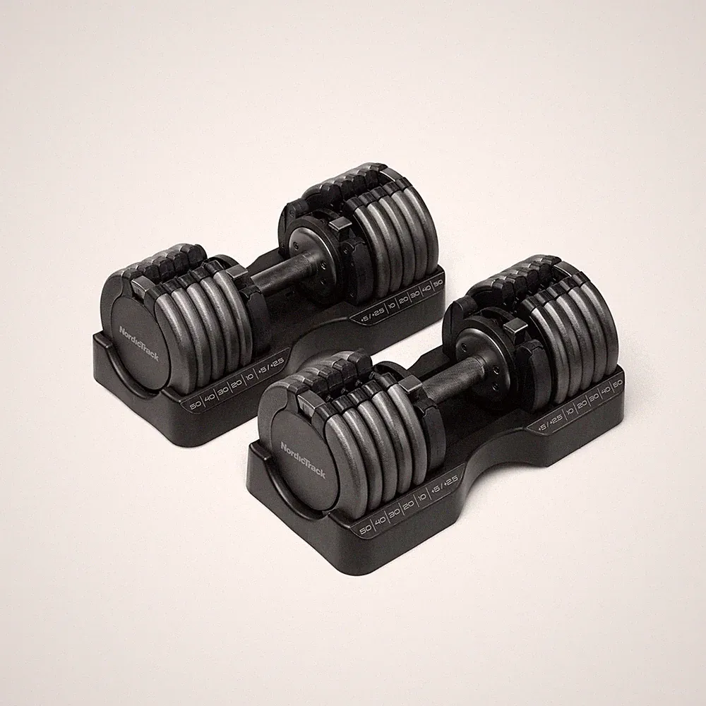 NordicTrack 55 lb. Select-A-Weight Dumbbell Set