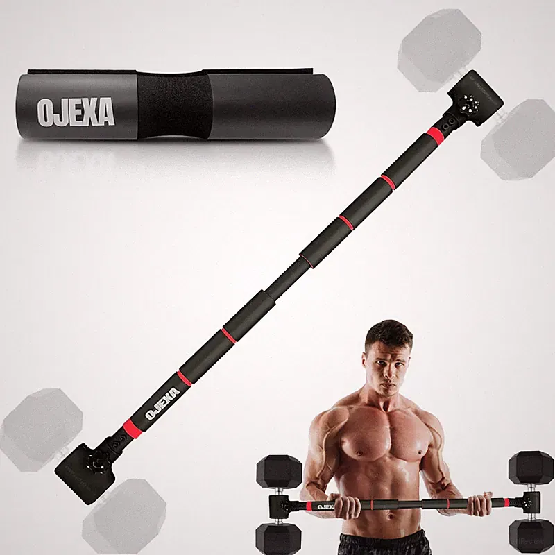 Ojexa Dumbbells To Barbell Converter Set Adjustable Weights 200 Lb Capacity