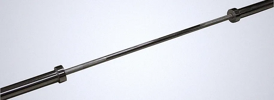 Olympic 60-Inch Barbell, 300 Lbs. Capacity, Chrome Plated, 60-Inch