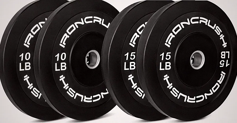 Olympic Bumper Plate Sets - Premium Virgin Rubber Weights for Strength Training