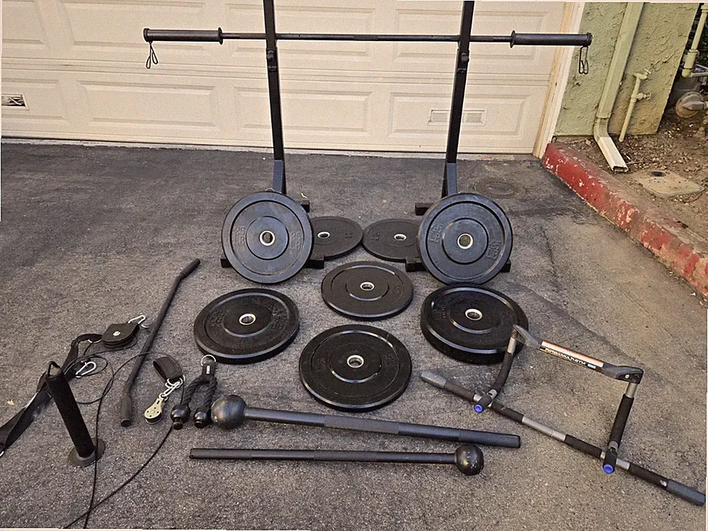 Olympic Style Weights With Extras