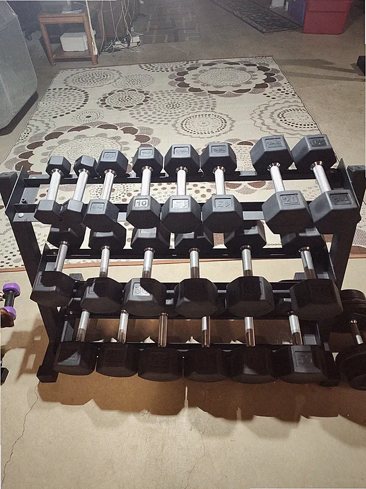 olympic weights and dumbbells will not seperate