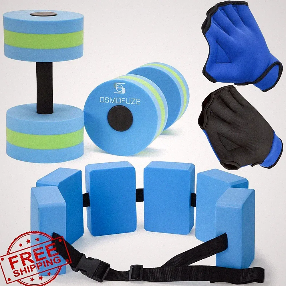 OSMOFUZE Water Dumbbells Set