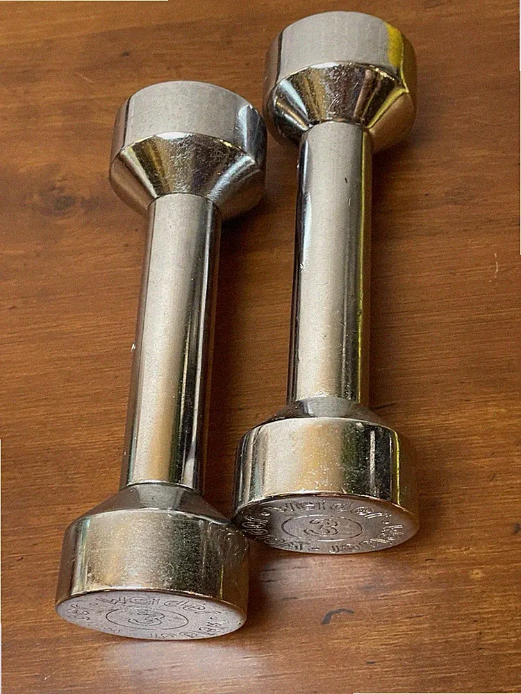 Pair Of 3 LB Weider Dumbbells