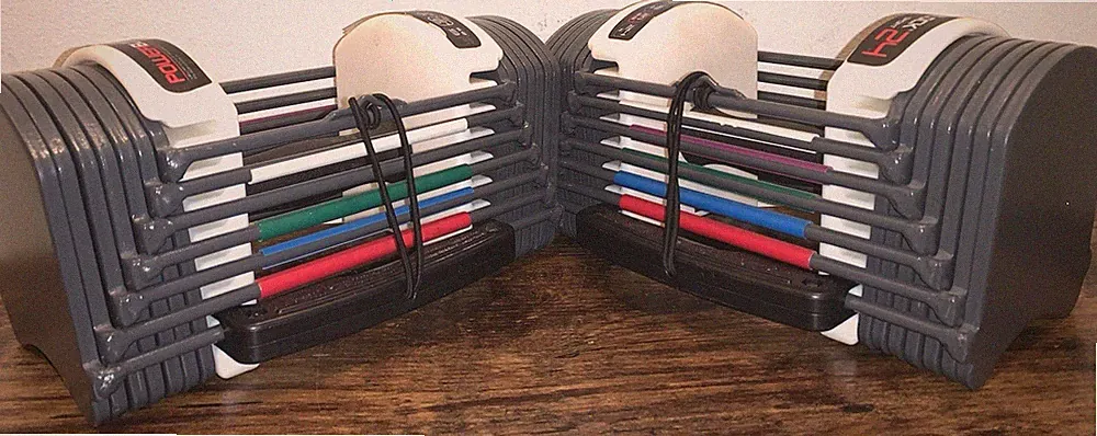 POWERBLOCK Dumbbells 15 Lbs Pair