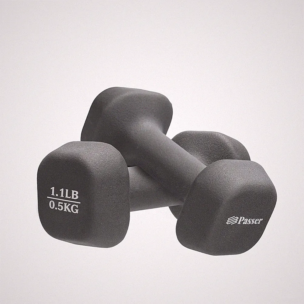 Passer Neoprene Dumbbells Pair Hand Weights for Women Men Small Dumbbells Set...
