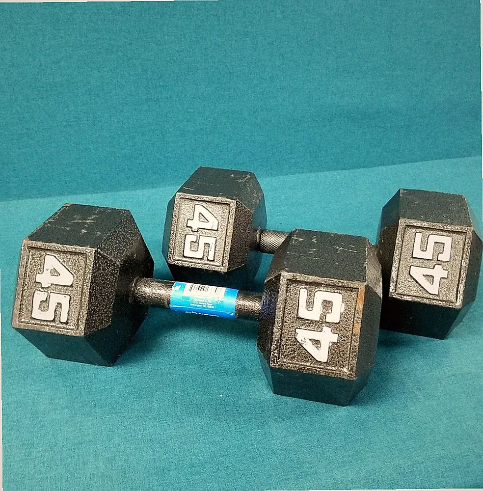 dumbbells more than 25lb