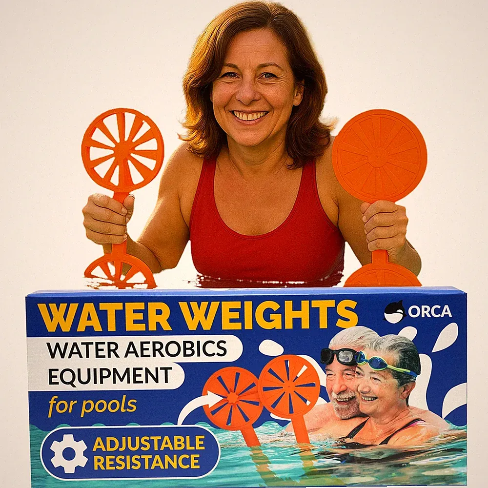 Pool Paddle Water Aerobics Equipment | Adjustable Resistance Pool Exercise Equip