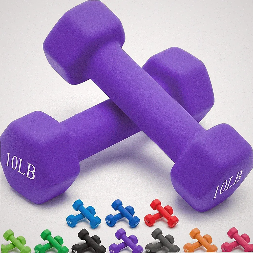 Portzon Weights Dumbbells - 5LB EACH