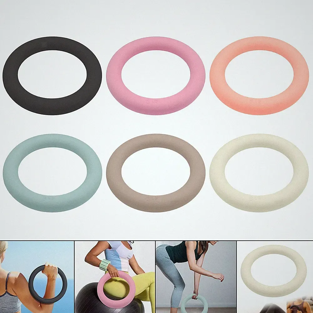 Power Ring 8lbs Home Gym Workout Non Slip Indoor Outdoor Practice 2 in 1