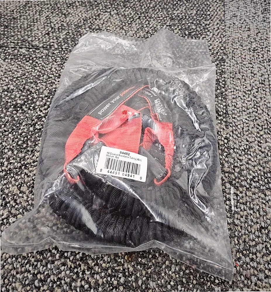 Power Systems 84482: 48 in. Covered Resistance Tubing, Medium Red