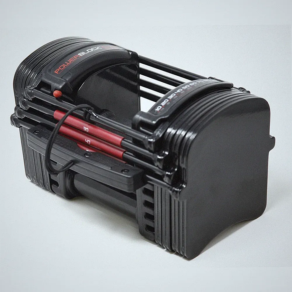 POWERBLOCK ADJUSTABLE SINGLE DUMBBELL - BLACK