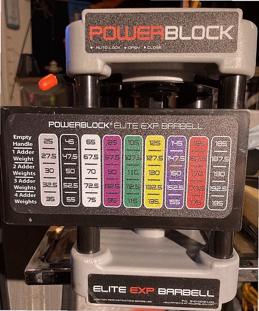 POWERBLOCK Elite EXP Barbell