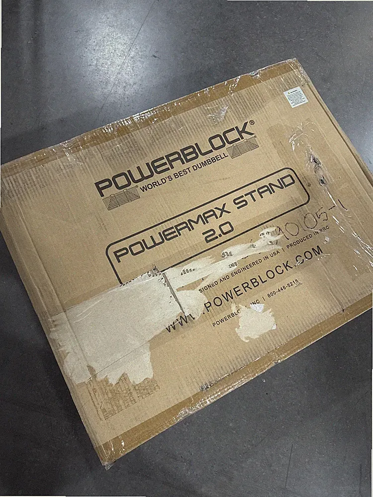 POWERBLOCK POWERMAX STAND 2.0 - DUMBBELL RACK AND WEIGHT RACK - BLACK