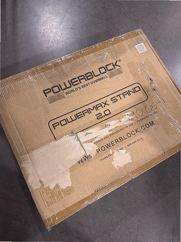 POWERBLOCK POWERMAX STAND 2.0 - DUMBBELL RACK AND WEIGHT RACK - BLACK