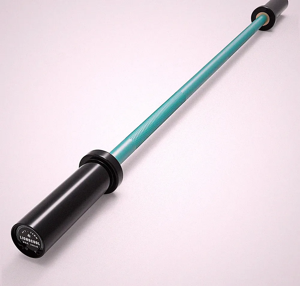 Premium Barbell for Strength Training - 350/500Lbs Capacity, 4/4.9/6Ft Options