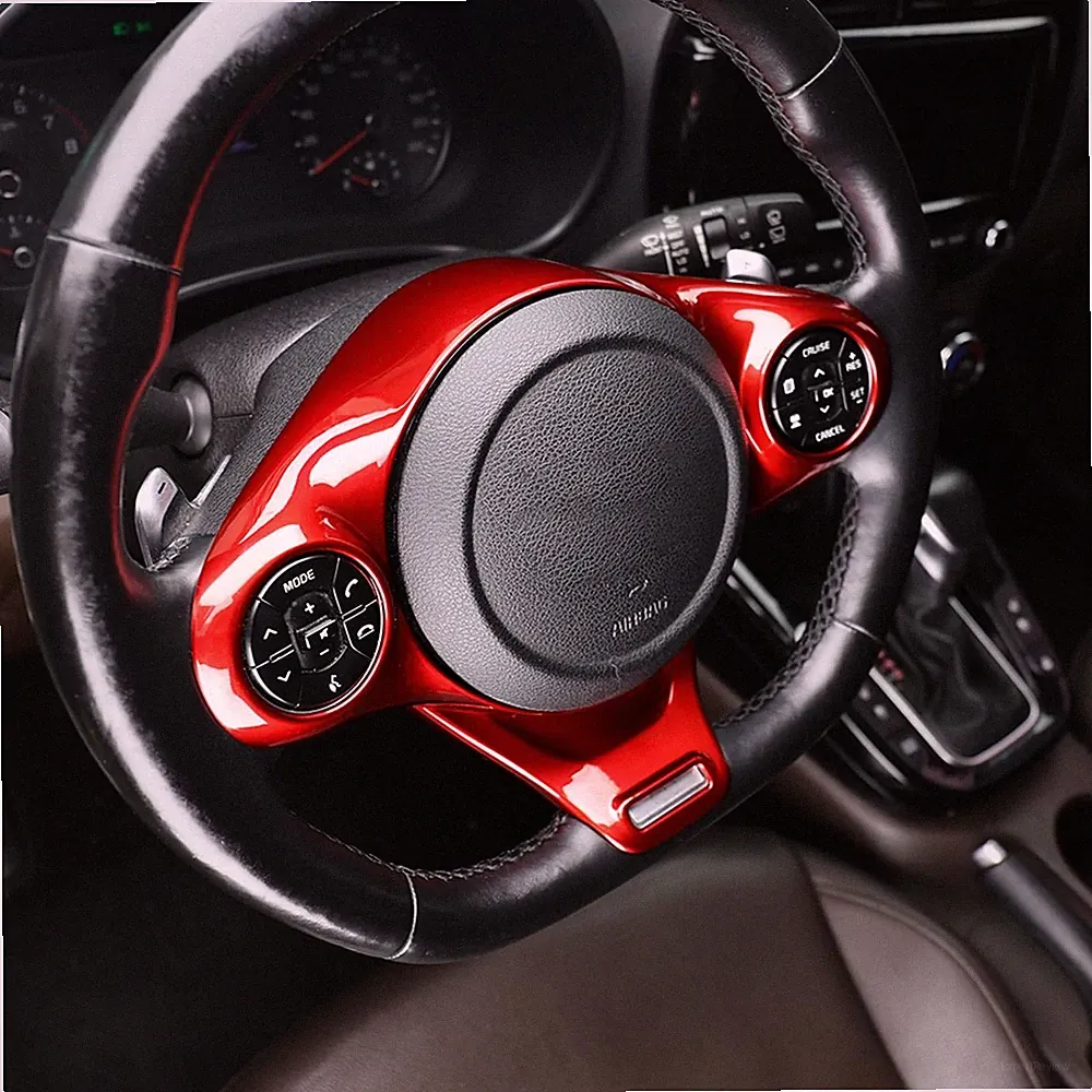 Premium Car Steering Wheel Handle Frame Cover - Anti-Slip Grip, Durable & Sty...