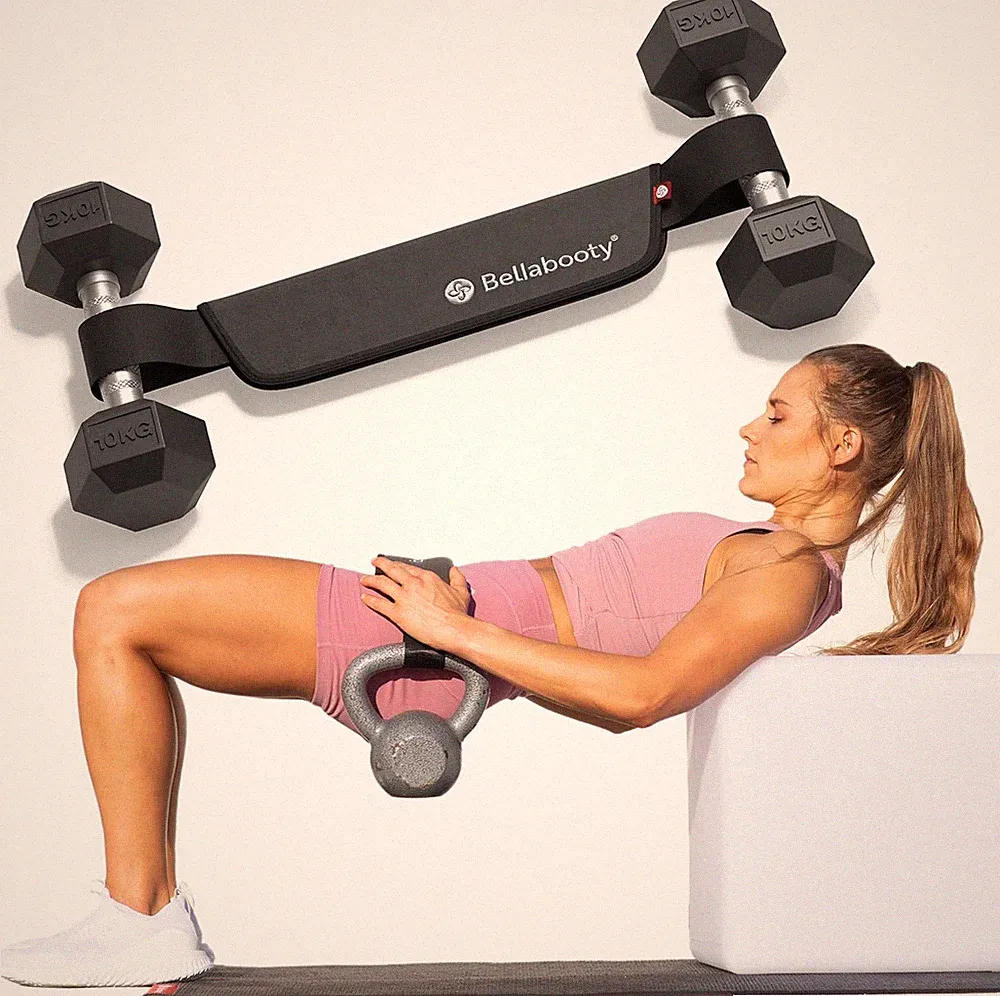 Premium Hip Thrust Belt - Adjustable Exercise Belt for Glutes & Squats, Hip Thru