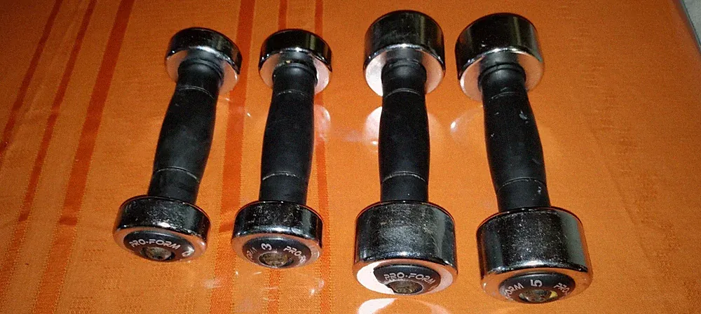 Pro-Form Weights Dumbbell 5lb Pair 3lb Pair