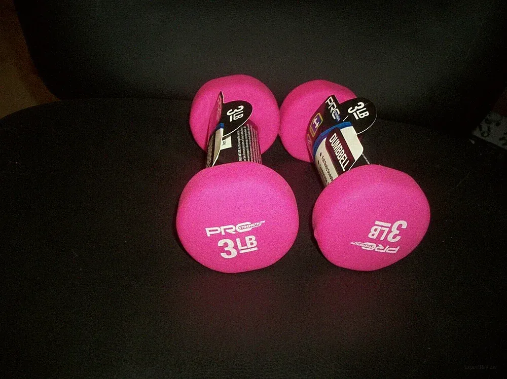 Pro Strength 3lb Dumbbells (Pair) --FAST SHIPPING