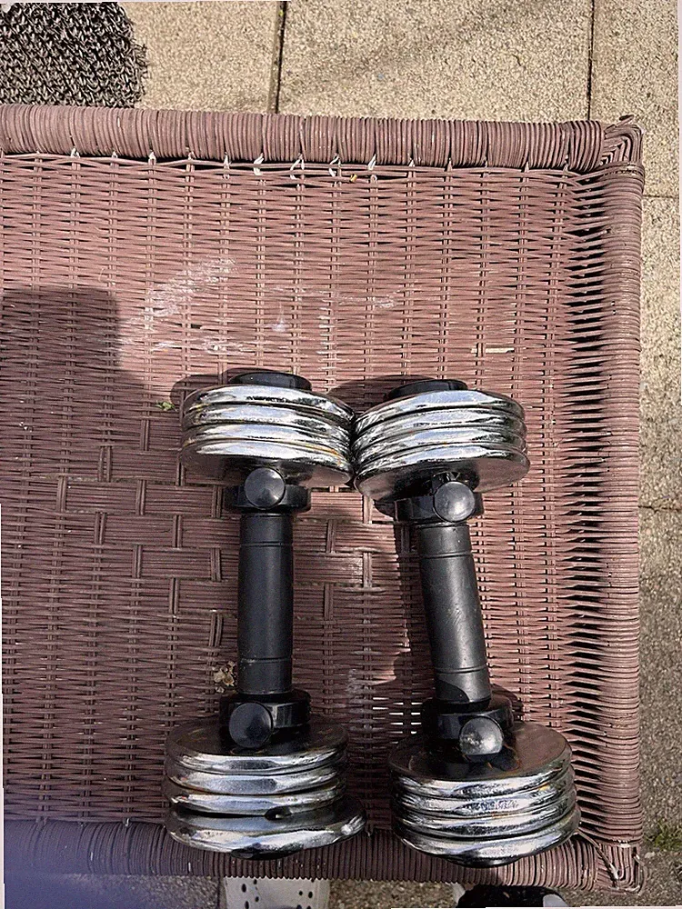 ProForm SpaceSaver Adjustable 25LB Dumbbell Weight Pair 2 X 12.5LB Free Shipping
