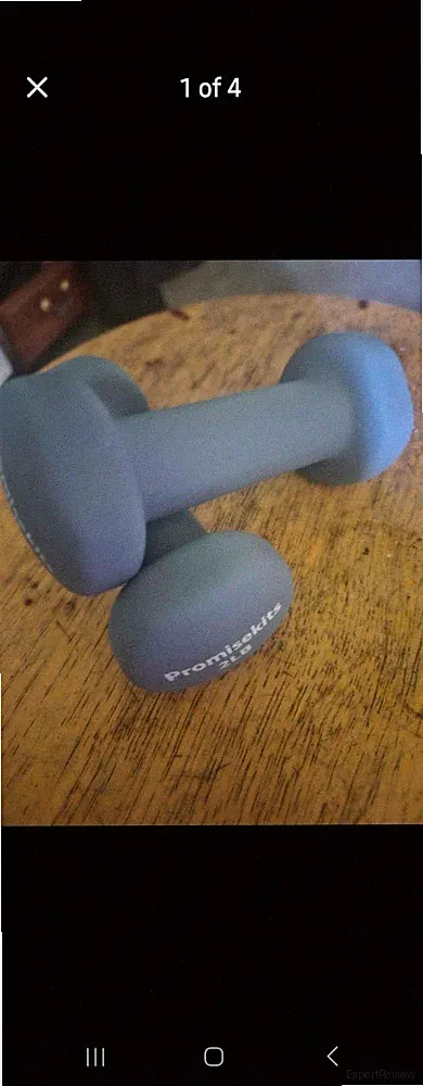 ProForm Vinyl Dumbbells Pair Non-Slip Grip 2lb And 2 Pair Of Resistant Bands