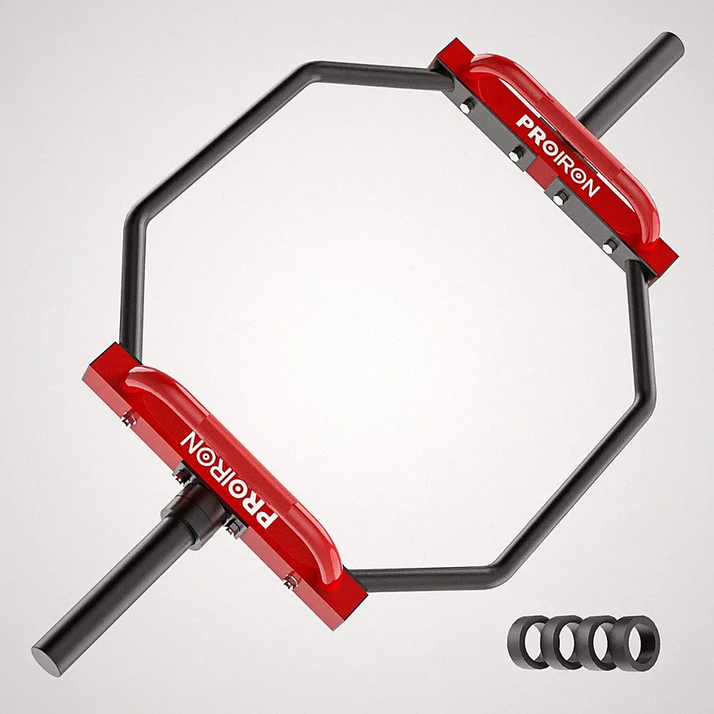 PROIRON Olympic Trap Bar 2", Hex Deadlift Squat Bar, 56" Weight lifting Shrug...