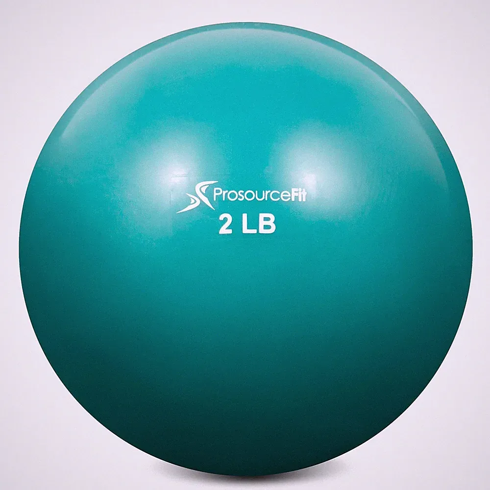 ProsourceFit Weighted Toning Exercise Balls for Pilates, Yoga, Strength Train...