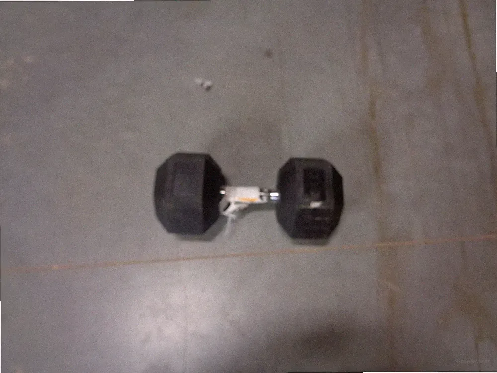QTY=2: ROGUE CAP Coated Hex Dumbbell 60 LB Weight 702556170601