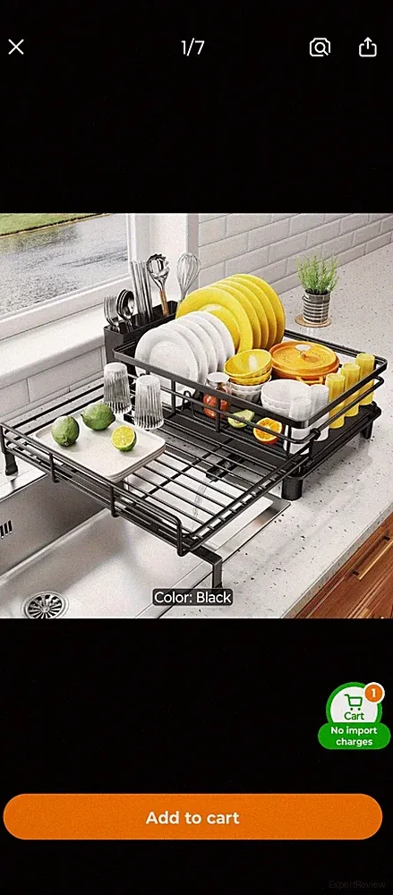 Rack For Drying Dishes.