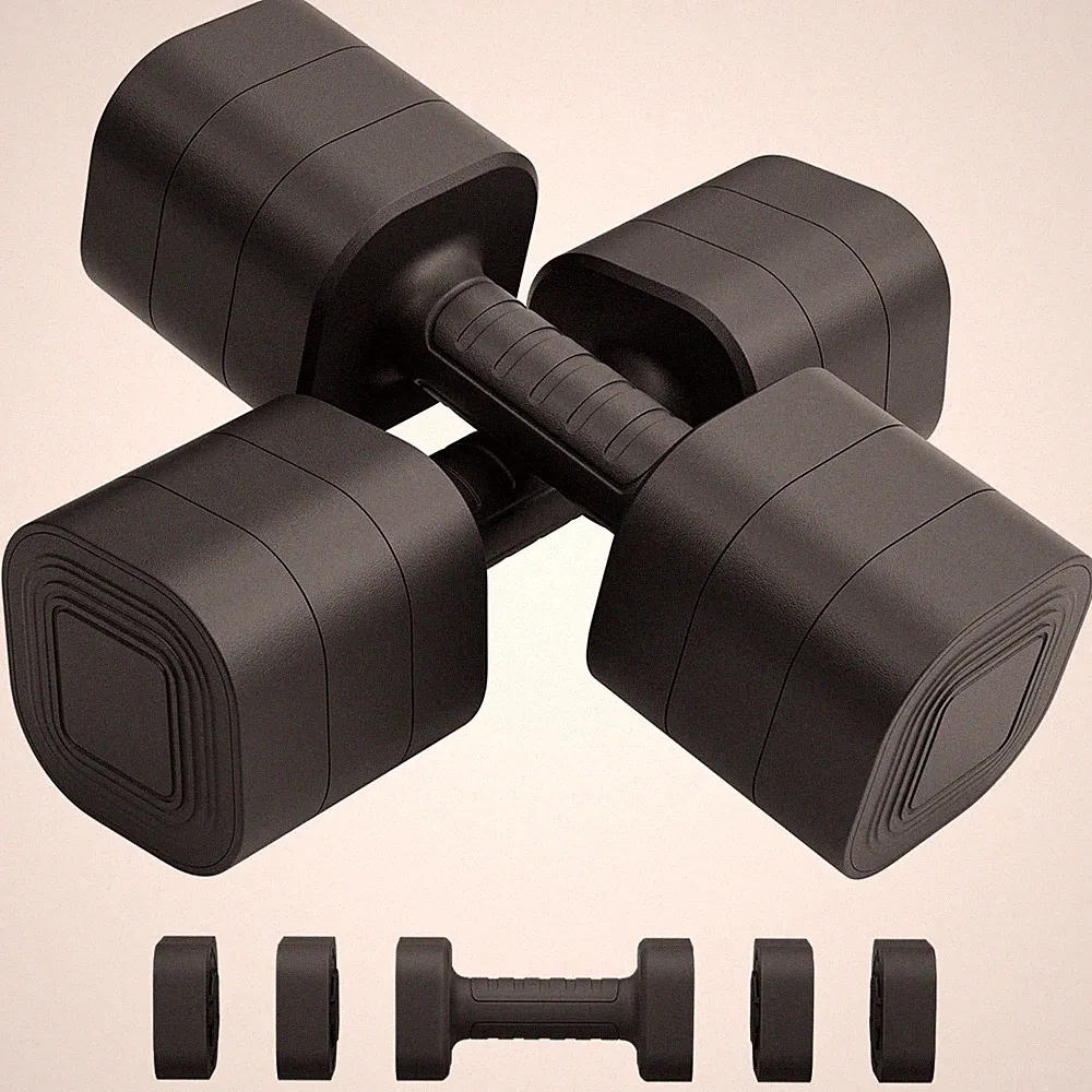 Ragebby Adjustable Dumbbell Set of 2, Weights for Men and Women at Home | Ant...