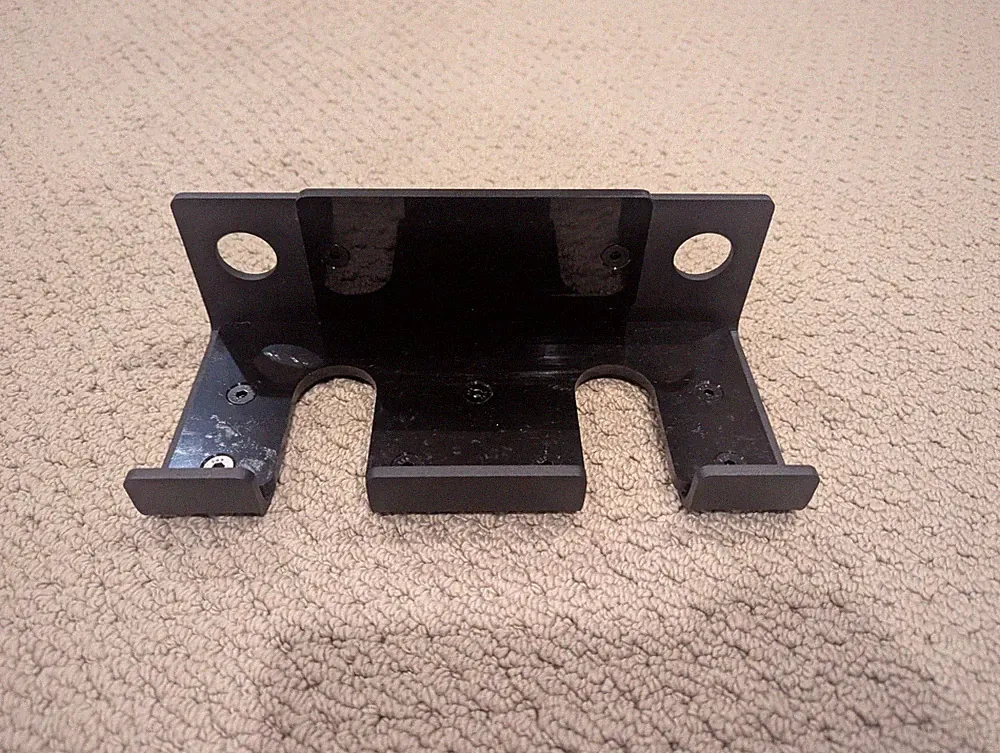 REP Double Dual Barbell Storage Rack Vertical Hanging Holder Home Gym Steel