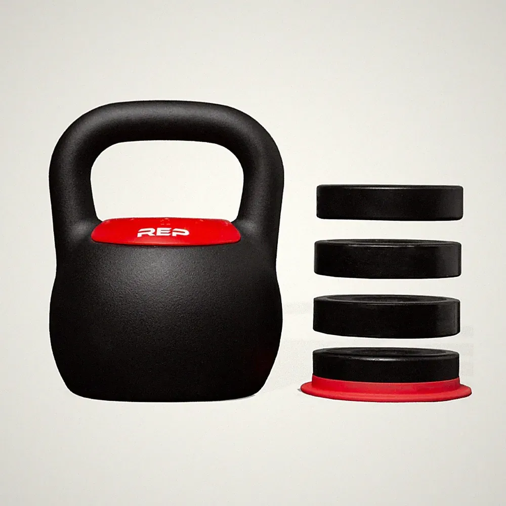 Rep Fitness Adjustable Kettlebell | Weight Set for Home Gym | S... Fast USA SHIP