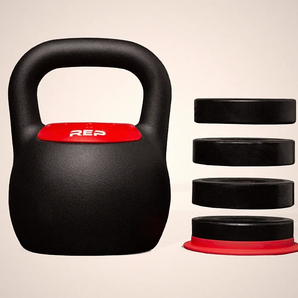 Rep Fitness Adjustable Kettlebell | Weight Set for Home Gym | Strength Traini...